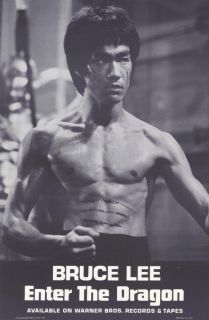Enter The Dragon 11 x 17 Movie Poster Bruce Lee E