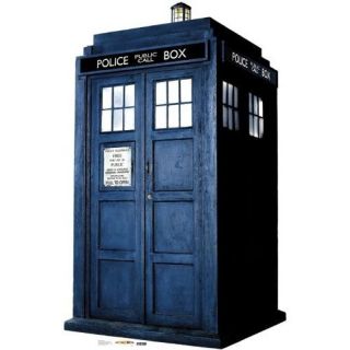 The Tardis from Doctor Who Lifesize Cardboard Standee Stand Up 