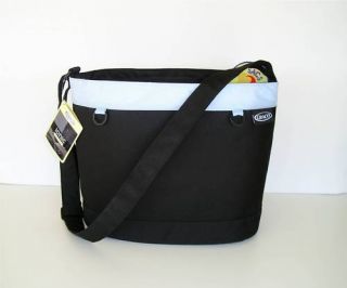 Graco Ionic Collection 5 PC Diaper Bag Set Black Blue