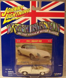Johnny Lightning British Invasion 1961 Jaguar XKE