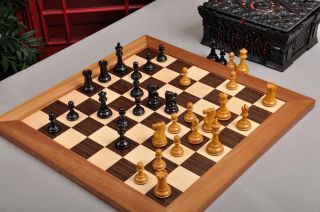 House of Staunton Timeless Chess Set 3 0 Broadbent Ebony