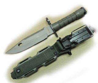 SDC Tactical Military Army Knife Rifle Bayonet with Sheath  OD from 