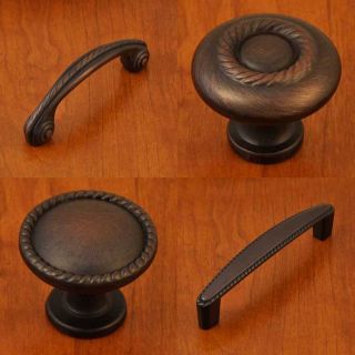 Oil Rubbed Bronze Cabinet Hardware Knobs and Pulls