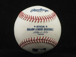 official major league bud selig baseball signed on the sweet spot by 