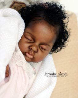   Reborn AA A A African American Black Biracial by Brooke Nicole