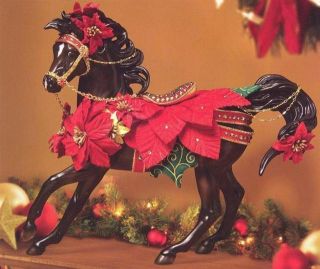 BREYER   POINSETTIA NOCHE BUENA HOLIDAY HORSE   IN STOCK   NEW FOR 