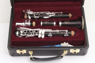 buffet crampon r13 professional bb clarinet with silver plated keys 