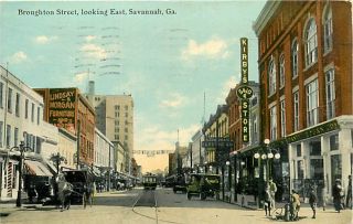 GA Savannah Broughton Street East Kirbys 1912 R32879