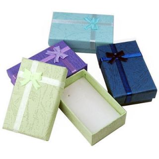 12x Luxury Card Jewellery Boxes Gift Box for Pendant Bracelet Bangle 
