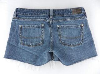 Bullhead Laguna Daisy Duke Frayed Hem Denim Jeans Shorts Womens Sz 00 