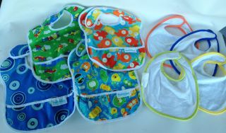LOT Baby BUMKINS Finer Baby Products Waterproof NWOT, IKEA terry cloth 