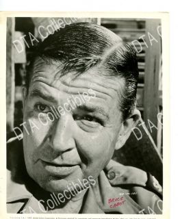 here bruce cabot head shot promotional still 1957 fn vf