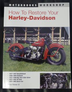 How to Restore Your Harley Davidson Bruce Palmer Book Panhead 