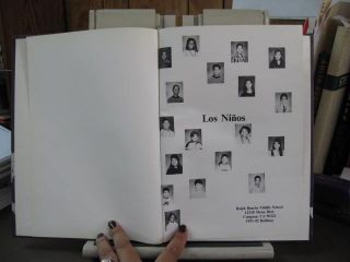 1991 Ralph Bunche Middle School Yearbook Compton CA