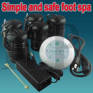 NEW SIMPLEST IONIC FOOT DETOX AQUA FOOT BATH CELL SPA CHI CLEANSE+5 