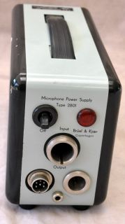Bruel Kjaer 2801 Microphone Power Supply