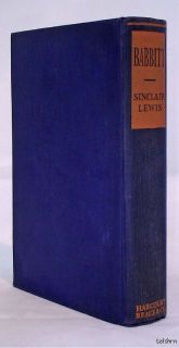 Babbitt   Sinclair Lewis   1st/1st   First Issue   1922   Nobel Prize 