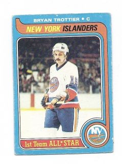 1979 80 OPC 100 Islanders Bryan Trottier All Star Card