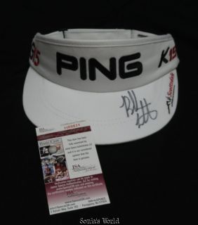 Bubba Watson Signed Ping Golf Visor Autographed JSA COA