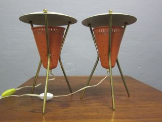 Stilnovo Era Table Lamps Fifties 1950s Mid Century