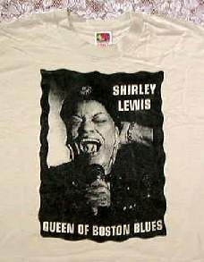 SHIRLEY LEWIS, QUEEN OF BOSTON BLUES. Manufactured by Fruit of the 