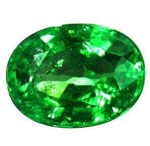 26ct Exceptional Oval Cut Natural Green Tsavorite