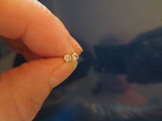 NEARLY FIFTH CARAT 14KT NATURAL,NOT TREATED, FANCY LIGHT PINK DIAMOND 