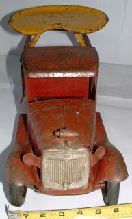1920s Red Buddy L Ride on Dump Truck