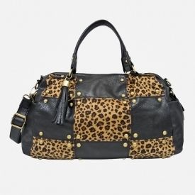 Brand New Bueno Collection Handbag Purse color camel cheetah