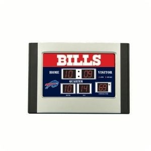 Buffalo Bills Team Scoreboard Alarm Clock New NFL
