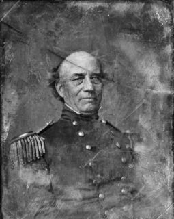 1840s photo Unidentified U S Army officer head a