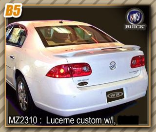 2006 09 Buick Lucerne Painted Custom Rear Spoiler Wing