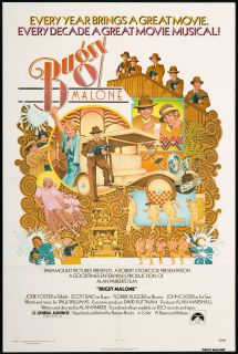 Bugsy Malone 1976 Original U s One Sheet Movie Poster