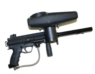 used tippmann a5 paintball gun marker w egrip