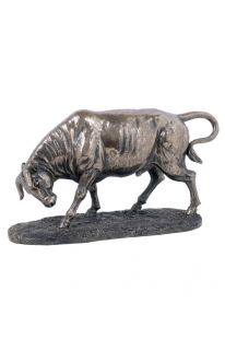 charging bull bronze material cold cast bronze dimensions l 9