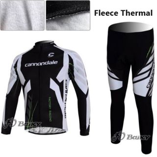 2013 Cycling Bicycle Fleece Thermal Warm Long Sleeves Jersey Pants 
