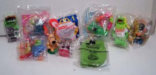 Wendys Burger King mcds More Fast Food Toys Mixed Lot