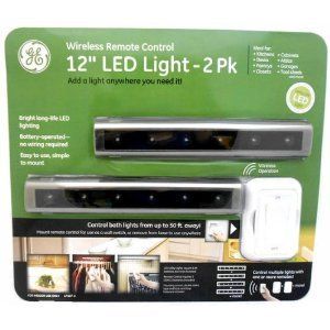   12 Wireless Remote Control LED Light UNDER CABINET LIGHTING controlled