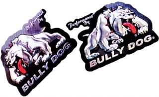Bully Dog Aluminum Adhesive Decals PR 8010