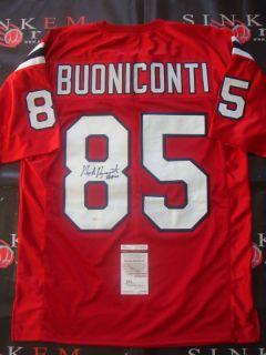 New England Patriots Nick Buoniconti Signed Autographed Dolphins 