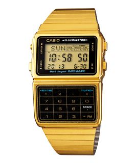 CASIO Calculator Data Bank Gold DBC611G DBC 611G 1D Free Ship