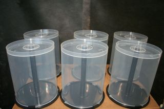 Empty Spindle Cake Boxes Hold 100 CD DVD Each