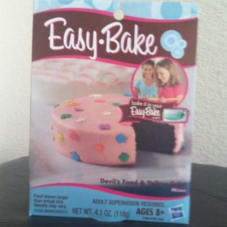 Easy Bake Oven Devils Food Yellow Cake Mixes unopened Great Price