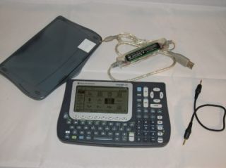 Texas Instrument Voyage 200 Graphing Calculator w/ TI GRAPH Link USB 