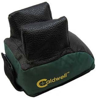 New Caldwell Medium High Rear Unfilled Shooting Rest Bag Black Green 