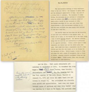 Busby Berkeley Group Lot 2 Signed Handwritten Letter Original Film 