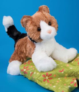 Douglas Plush Toys 8 Maps Calico Cat Kitten Kitty Stuffed Animal 