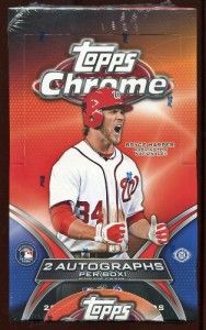 2012 MLB Topps Chrome Baseball Hobby Box Factory SEALED 24 Packs Bryce 