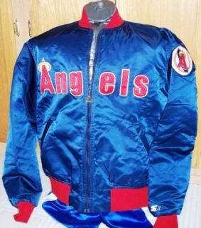 Classic Starter Satin Jacket California Angels Major League Baseball 