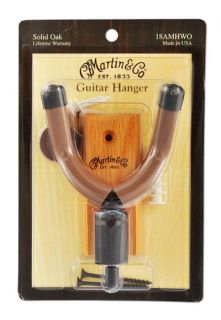 Martin Guitar Solid Oak Wall Hanger Stand 18AMHWO